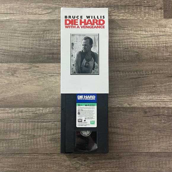DIE HARD WITH A VENGEANCE | BRUCE WILLIS - FOX VIDEO [ VHS ] - Picture 2 of 5